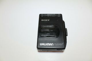Vintage Sony Walkman Wm - F2065 Fm/am Personal Cassette Player Mega Bass