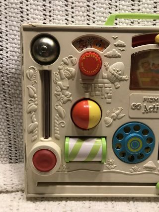 Vintage Fisher Price Activity Center 134 Busy Board 2