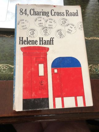 84 Charing Cross Road Helene Hanff 1st Edition 5th Print ‘70 Hc Dw