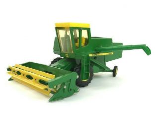 John Deere Combine Harvester Diecast Toy Vintage