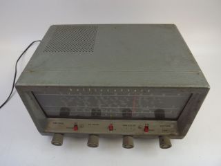 Vintage HALLICRAFTERS S - 38E Tube Ham Radio Shortwave Receiver 4