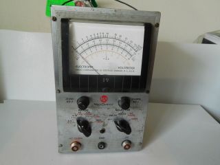 Vintage Rca Voltohmyst Type Electronic Voltmeter Ohm Meter W Orig Probes,
