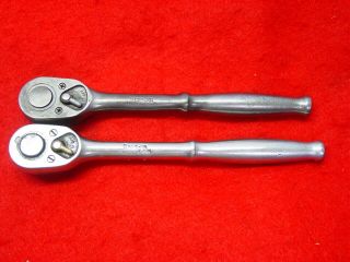 2 Vintage Snap - On Ferret F - 70n 3/8” Ratchets Made In Usa