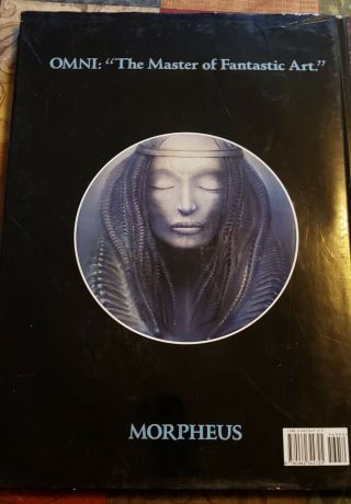H.  R.  Giger ' s Necronomicon Hardcover U.  S.  Edition 1991 5
