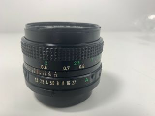 Vintage CANON LENS FD 50mm 1:1.  8 Made In Japan 1984 Olympic Games 6
