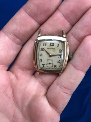 Vintage Hamilton Men’s Wrist Watch 17 Jewel/ 987a Movement