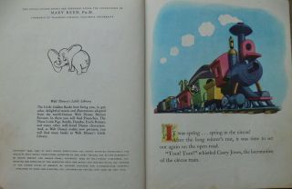 3 Vintage Little Golden Books WALT DISNEY ' S DUMBO,  PINOCCHIO,  JOHNNY APPLESEED 4