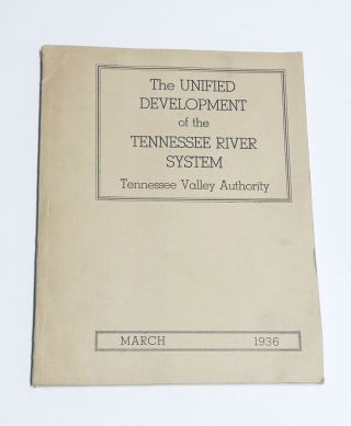 Unified Development Of The Tennessee River System (1936) Maps Charts