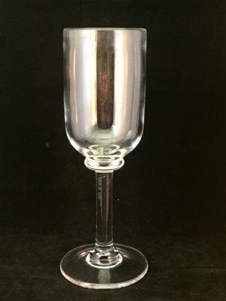 Vintage Simon Pearce Hand Blown Wine Glass Goblet Signed
