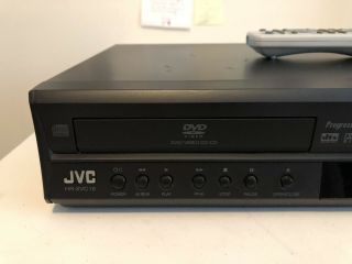 JVC HR - XVC16 Hi - Fi SQPB VHS Recorder VCR/DVD Player Combo WITH REMOTE 2