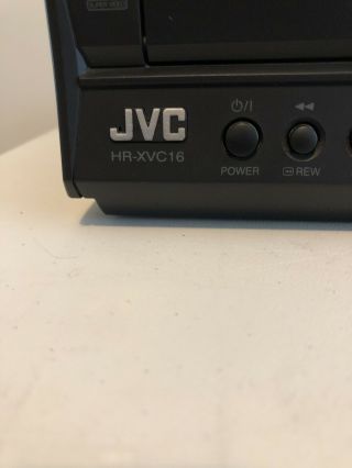JVC HR - XVC16 Hi - Fi SQPB VHS Recorder VCR/DVD Player Combo WITH REMOTE 4