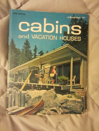 Cabins And Vacation Houses 1967 Mid Century Decor Retro Vintage Sunset Book