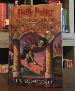 Icelandic Translation Of Harry Potter And The Philosopher 