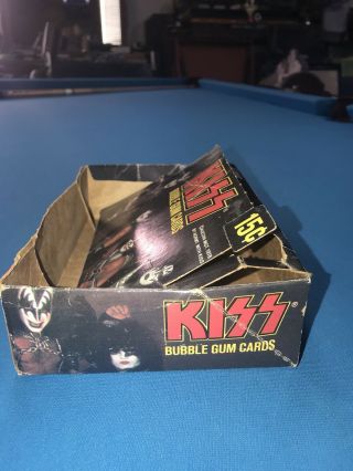 1978 KISS DONRUSS Bubble Gum Card Box Vintage 4