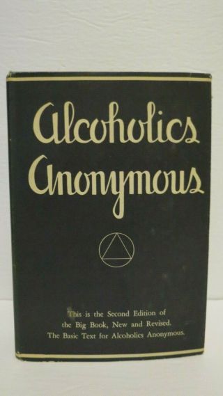 Alcoholics Anonymous Big Book 2nd Edition 9th Printing Aa - 1967