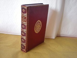 Sinai And Palestine By A.  P.  Stanley D.  D.  - Full Red Leather Bound - Dated 1905