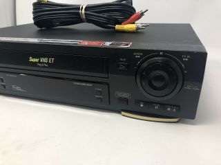 JVC HR - S5900U VCR VHS ET Deck VHS Player Video Cassette Player Recorder 3