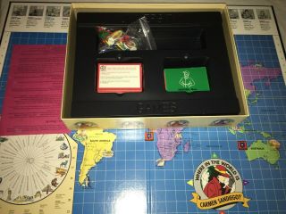 Where In the World Is Carmen Sandiego? Board Game Vintage 1992 San Diego Retro 4