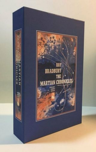 Custom Slipcase Ray Bradbury The Martian Chronicles 1st / 1st