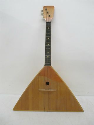 Vintage Balalaika 3 - Stringed Instrument | Made In Russia