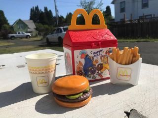 Vintage 1989 Fisher Price Mcdonalds Happy Meal Fisher Price