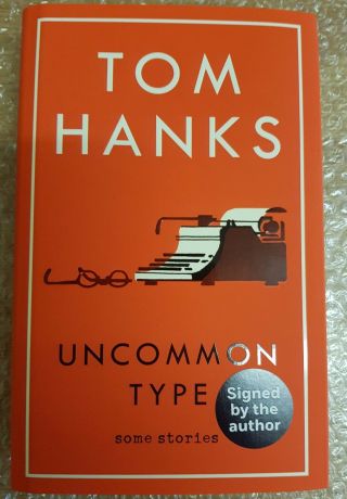 Tom Hanks Signed Book Uncommon Type Some Stories Hardback 1st