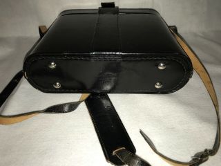 Vintage Paillard Bolex Camera Case Bag Red Velvet Lining W/ Lock & Key 5