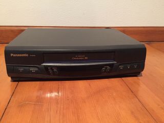 Panasonic 4 Head Omnivision Vcr Vhs Player Model Pv - 9400 And