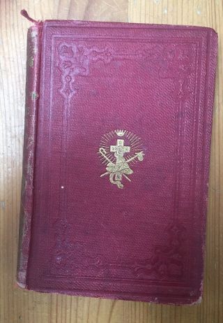 Old Book The Pilgrims Progress With Masons Notes By John Bunyan 2