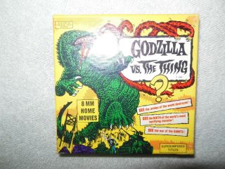 Godzilla Vs.  The Thing Vintage 8mm