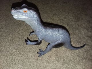 Vtg Imperial Allosaurus Dinosaur Toy - Grey - Jurassic Vintage T Rex