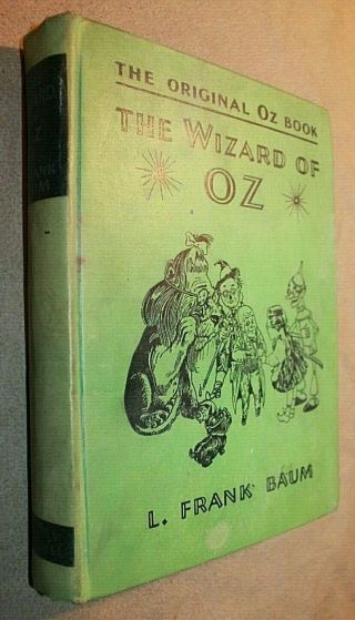 The Wizard Of Oz 1939 Bobbs & Merrill Special Edition L Frank Baum - W.  W.  Denslow