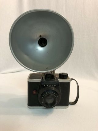 Vintage Ansco Ready Flash 620 Film Camera With Flash