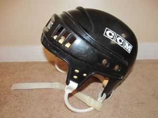 VTG Vintage Black CCM HT3 Hockey Helmet - Adult L 3