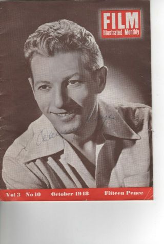 Film Illustrated Monthly Vol3 No 10 1948 With Danny Kaye 