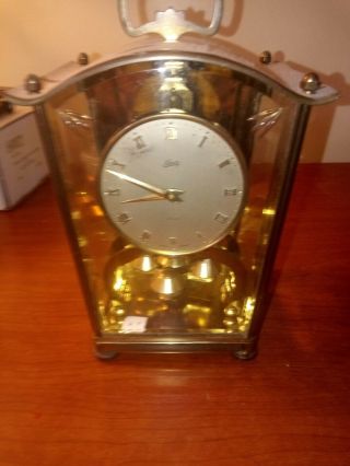 Vintage Schatz 400 Day Carriage Anniversary Clock Made In Germany 2 Jewels 53