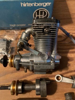 Rc Airplane Motor/ Engine Vintage Hochleistungs Vt 49 With Parts 2