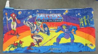 Vintage Masters Of The Universe He - Man VS Skeletor Sleeping Bag Blue Polyester 2