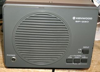 Vintage Kenwood Sp - 230 Station Loudspeaker - Good,