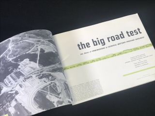 Vtg 1957 Chevrolet The Big Road Test GM Proving Ground Advertising Brochure Book 2
