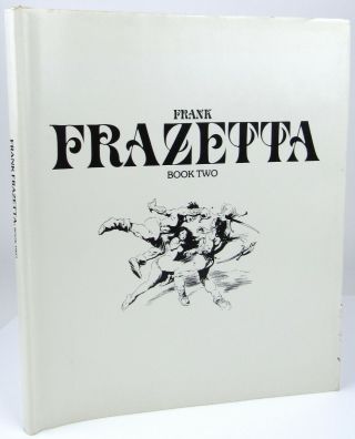 Frank Frazetta Book Two Art 1977 Bantam Ballantine Estate Illustrated Fantasy Hc