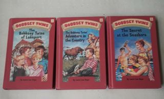 The Bobbsey Twins By Laura Lee Hope - - 3 Book Set