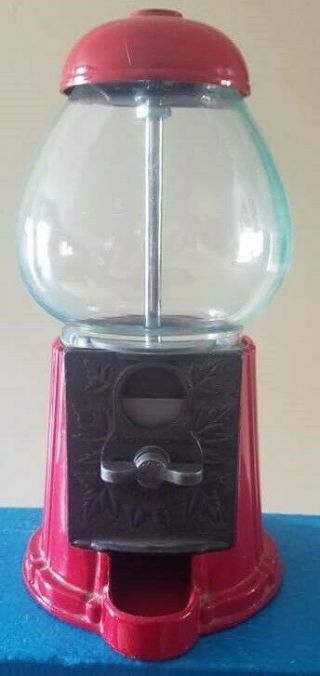 Old Fashioned Vintage Candy Gumball Machine Bank Houston 