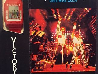 MICHAEL JACKSON 1984 Vintage WATCH Official VICTORY TOUR NEVER Opened NOS 4