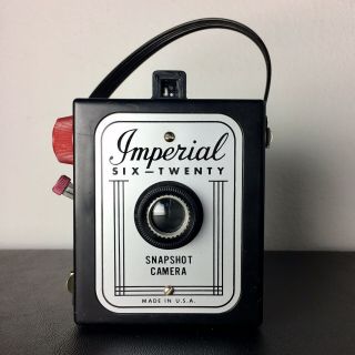 Vintage Imperial Six - Twenty Snapshot Camera.  Film Not.