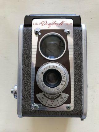Vintage Kodak Duaflex IV 620 Film Box Camera 2