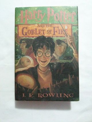 Harry Potter And The Goblet Of Fire - First American Edition - Hardcover