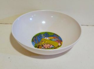 Cabbage Patch Kids Plastic Cereal Bowl - Vintage 1980s