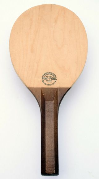 Vintage Parker Brothers Ping - Pong Paddle Circa 1933 Usa Table Tennis Racquet
