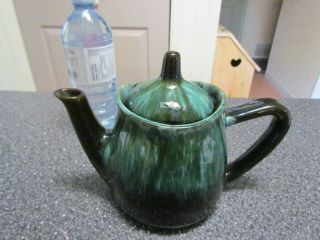 Vintage Blue Mountain Art Pottery Teapot Canada 1960 